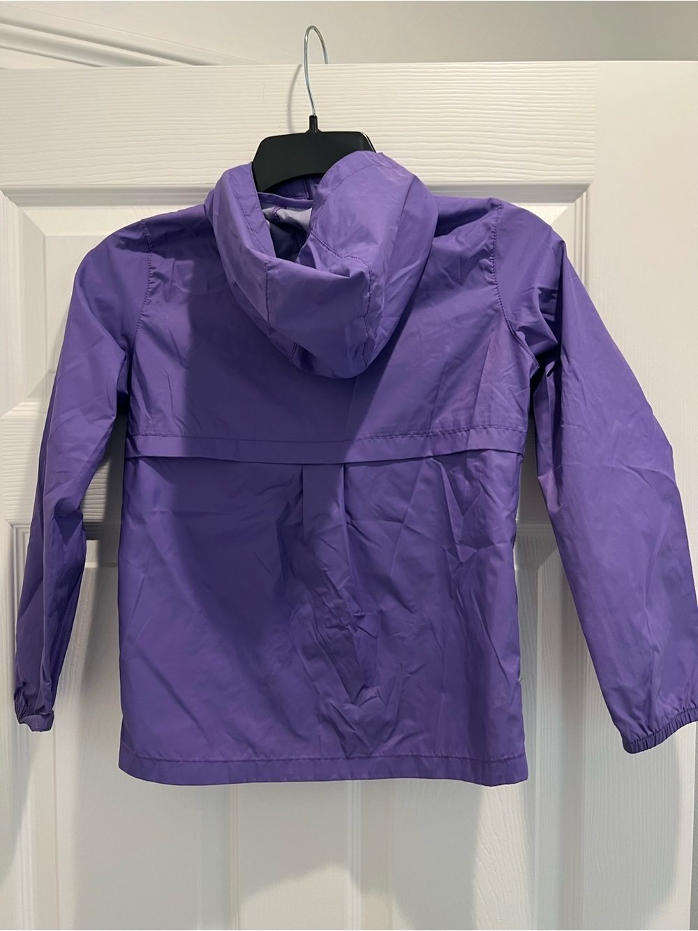 Columbia Kids Purple Hooded Rain Jacket - Picture 2 of 4